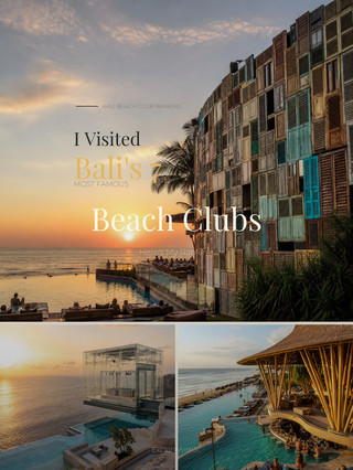🌅 I Visited Bali’s 7 Most Famous Beach Clubs — Here’s How I’d Rank Them