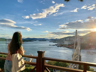 Panoramic Views of Yeosu’s Coastline: Dolsan Park