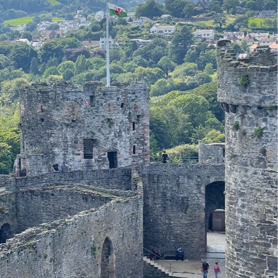 wales, Conwy Castle 
