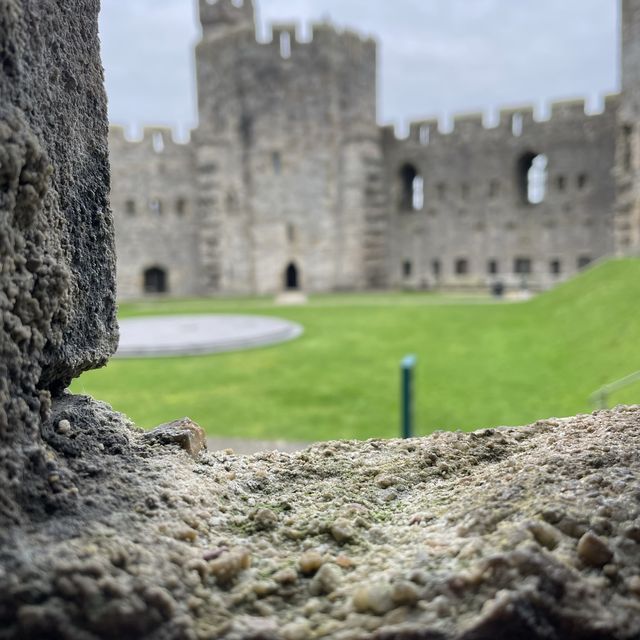 castle viewing trip in Wales