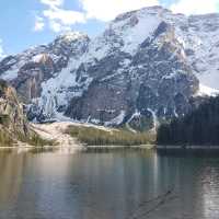 Incredible lake between Austrian and Italy 
