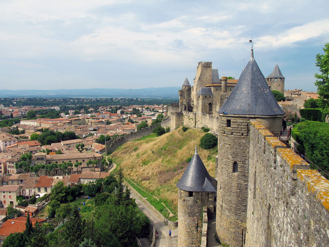 <固若金湯的中世紀堡壘 - 卡爾卡松城堡 (Cité de Carcassonne)>