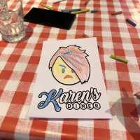 Karen’s diner is not for the faint hearted!