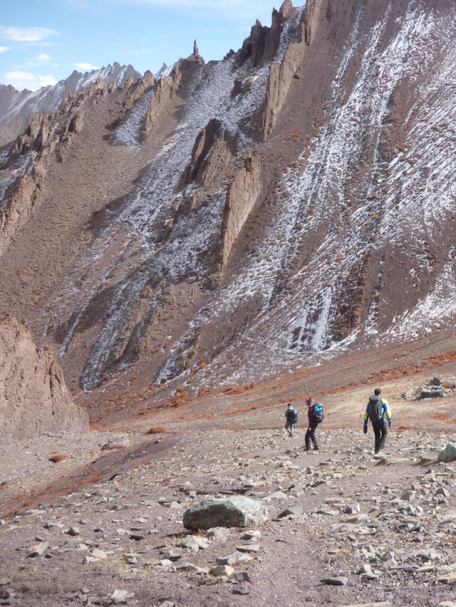 Trekking a Himalayan Pass Near Rumbak Village