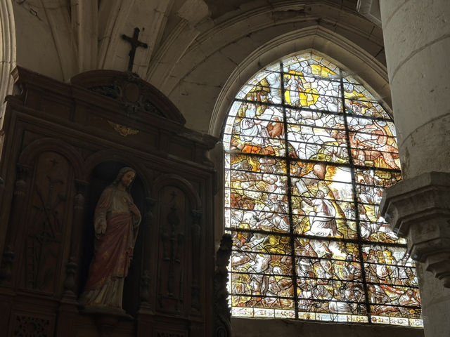 Charming church in Normandy 