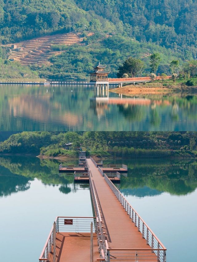 福州周邊遊｜翠屏湖環湖棧道