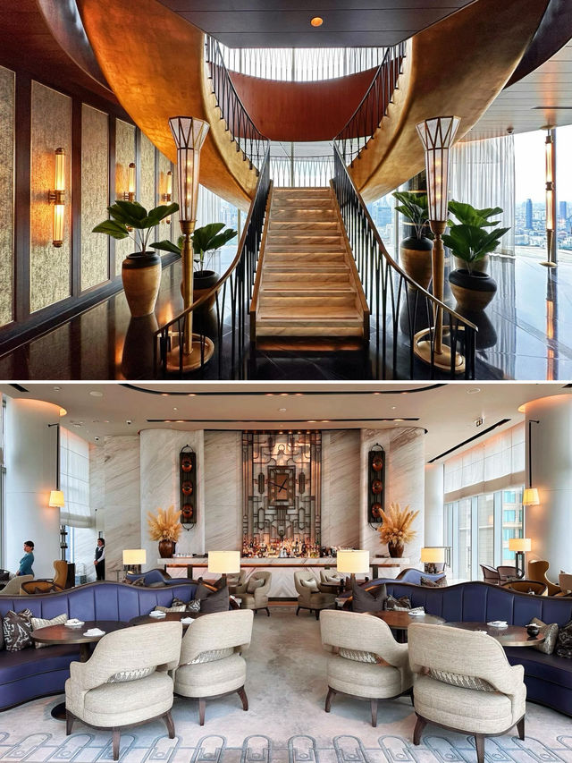 曼谷華爾道夫酒店～絕佳的位置和超美的空中游泳池，很適合情侶度假