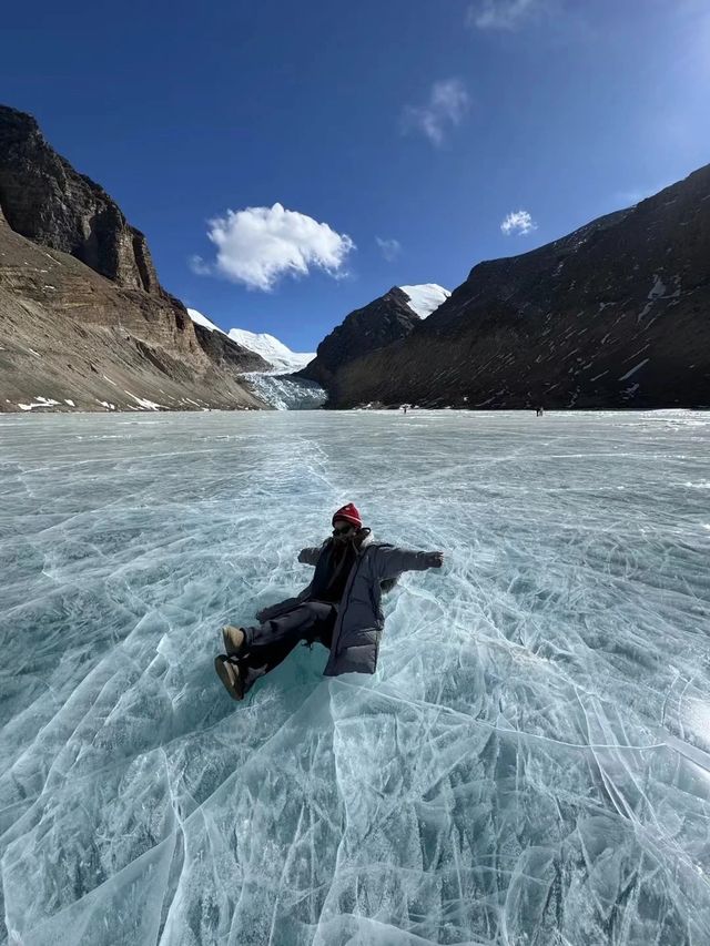 曲登尼瑪冰川高度5200m，徒步3h，只為看一眼世界的盡頭