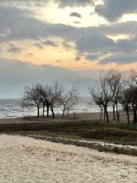 假裝在海邊撫仙湖的日落太浪漫了！！！