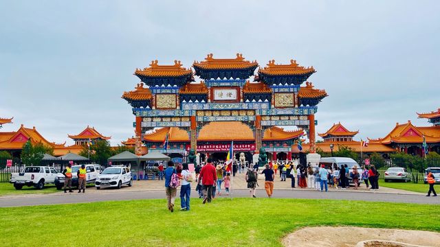 非洲最大寺廟南非南華寺，春節廟會驚艷世界