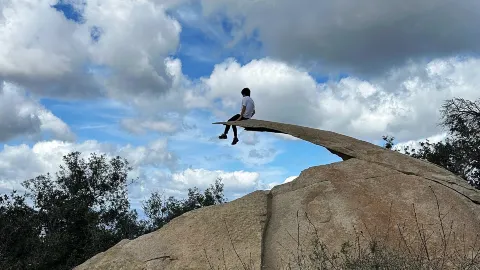 Potato Chip Rock in San Diego — traveler post in Poway