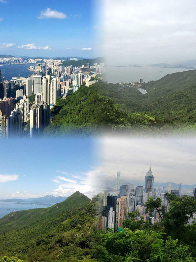 俯瞰香港網紅地打卡——太平山頂