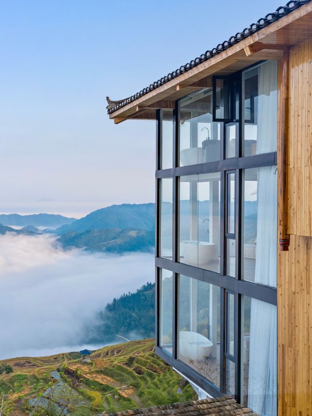 在桂林！住進雲海、打卡海拔千米的梯田民宿