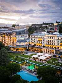 🏰✨ Lausanne's Luxury Stay: Beau-Rivage Palace 🌟