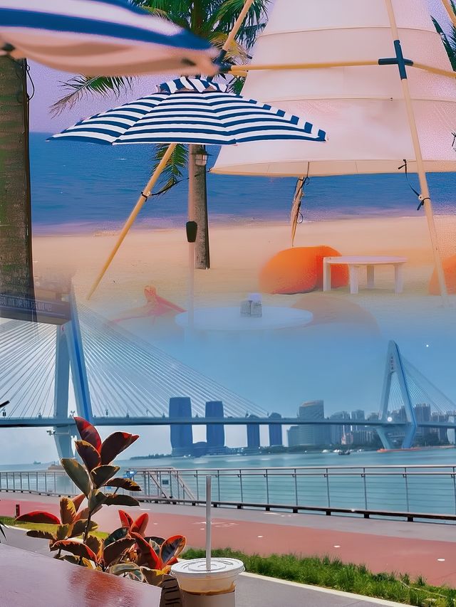 去看海沒曾想意外看到了日落，太美辣