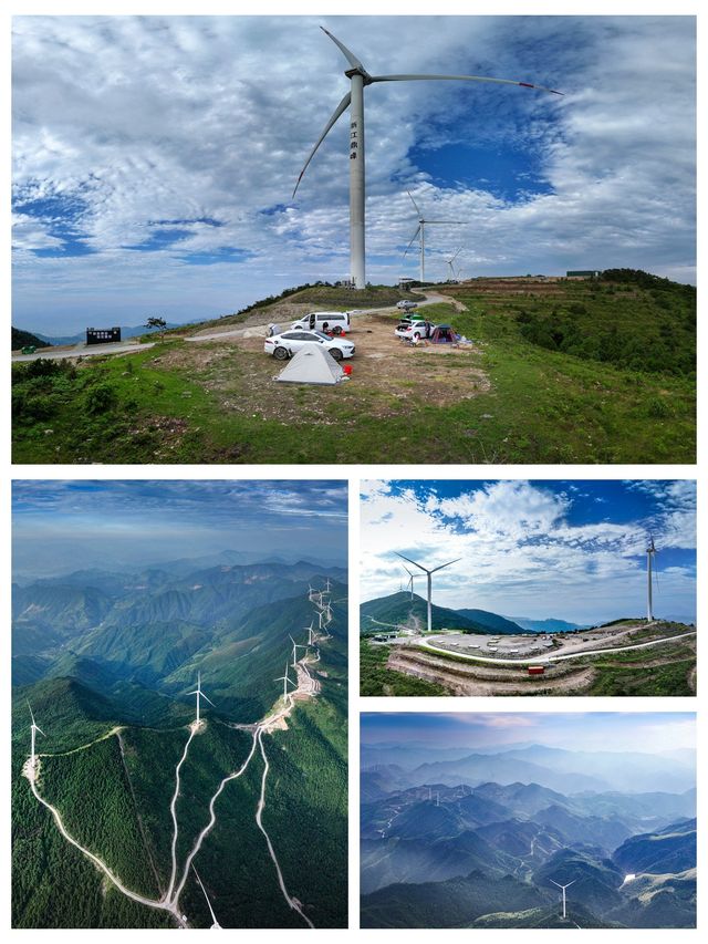 浙江磐安青梅尖，山地露營，避暑觀景好去處