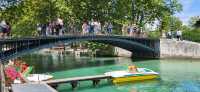 被作家雨果讚譽為法國最美小鎮的安納西Annecy