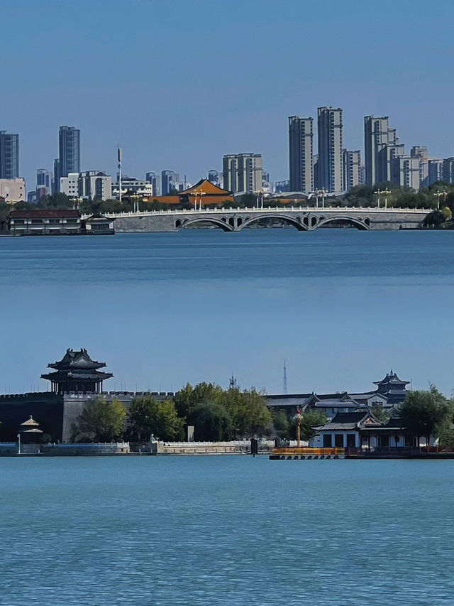 人間美好 萬物可愛清晨漫步聊城·東昌湖