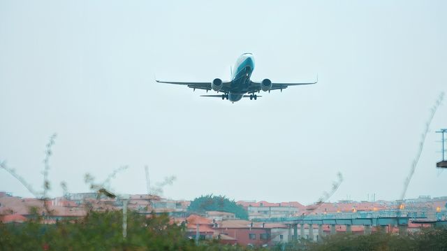 廈門高崎機場外｜追逐飛機的掠影瞬間