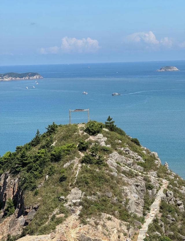 台州溫嶺 這麼藍的海真的嗎？