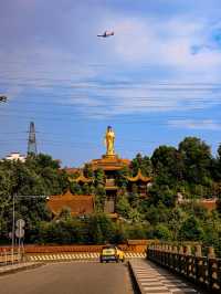 成都地鐵直達的古寺，據說在這裡所求皆能如願。