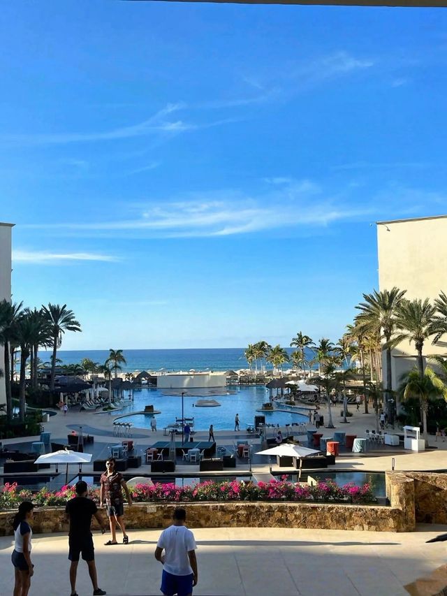 真的在Los Cabos，住到人生酒店!!。