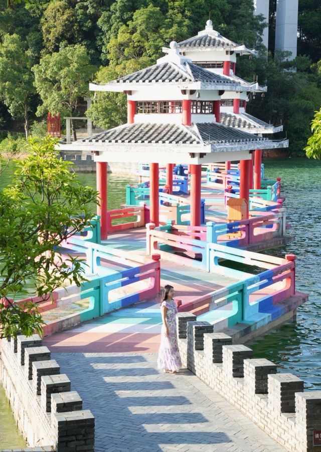 廣東"千島湖"的網紅打卡勝地。