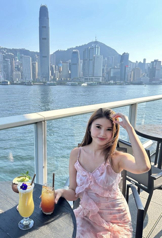 Paper Moon下午茶嘅海景邊個唔鍾意。