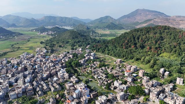 廣西鐘山大田古村。