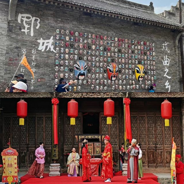 郓城水滸好漢城。 郓城水滸好漢城。