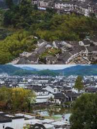 安徽海拔最高古村,一年276天是雲海。。