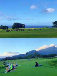 考艾島的山和海真令人流連忘返。