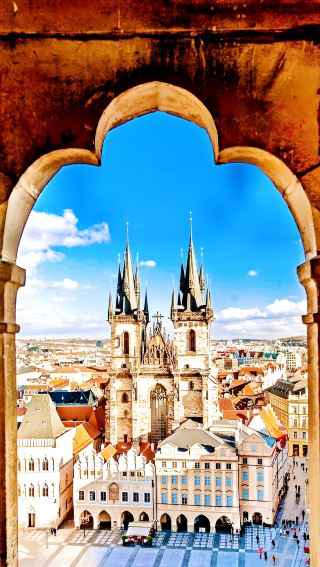 A fairytale town hidden in the Czech Republic, Europe. 