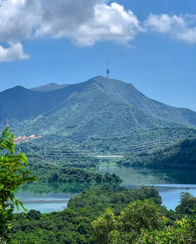 There is a beautiful and fun hiking route hidden by Donghu Reservoir in Shenzhen. 