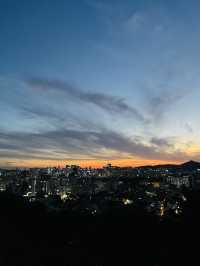 首爾駱山公園 | 看一場城市日落