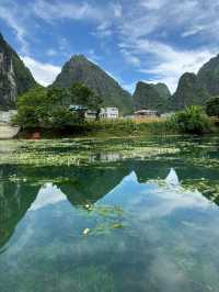 廣西百色隴卡賴｜當新疆草原遇上桂林山水