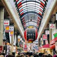 打卡日本大阪黑門市場