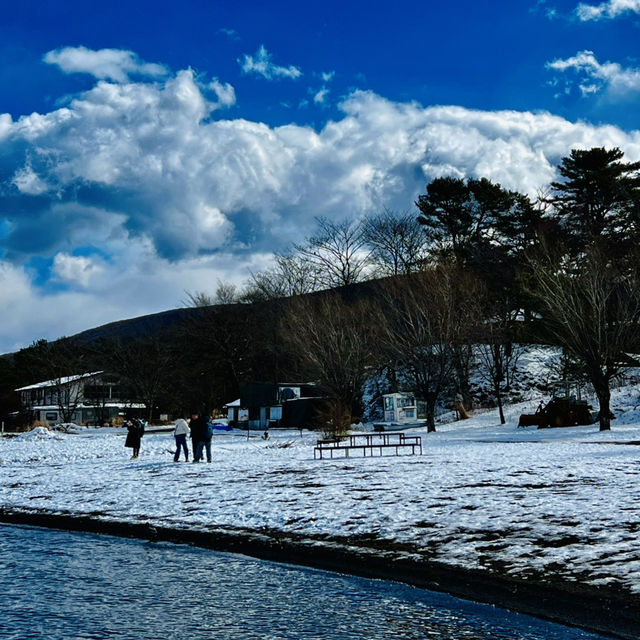 東京周邊靚景@富士山中湖😝