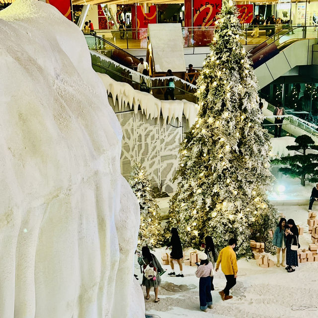 打卡深圳萬象冰雪之境