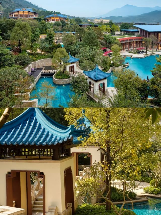 藏於深山，不露面的中式酒店來廣州一定要住這家！！