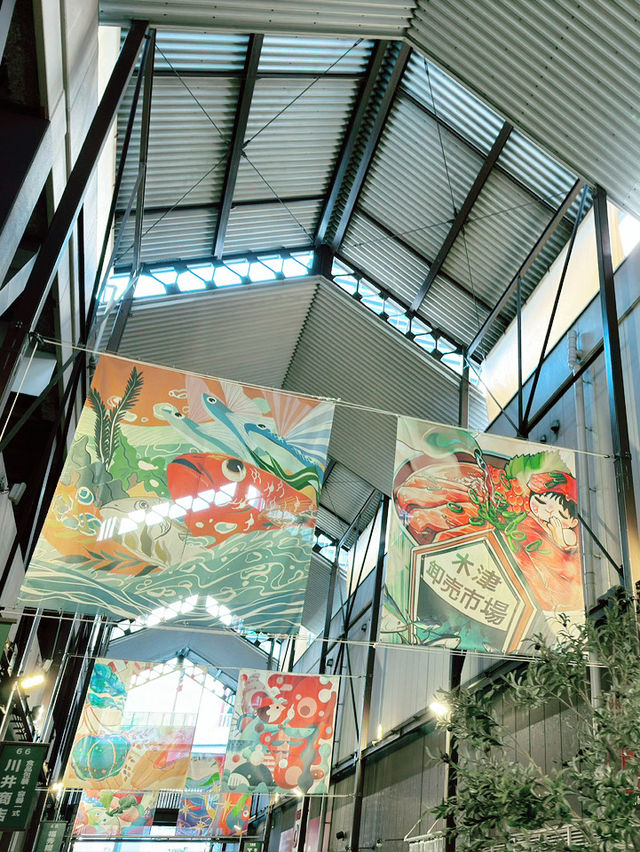大阪海鮮市場一日遊：黑門市場與木津市場的美食探索🦀🐟