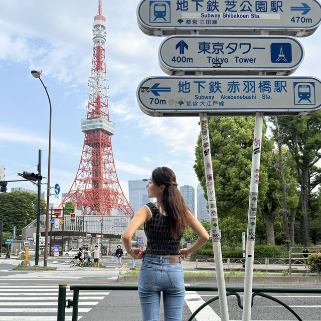 도쿄타워 숨겨진 사진스팟들 알려드릴게요🗼