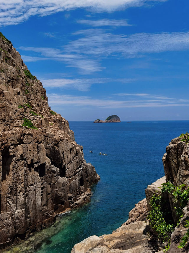🏝️探秘香港北果洲群島，划獨木舟逐浪