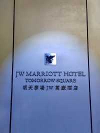 雲端之上，游進日光的窗—上海明天廣場JW萬豪酒店