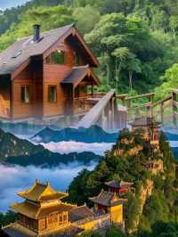 湖北武當山丨7-8月淡季嚟真係好抵玩，人少景靚