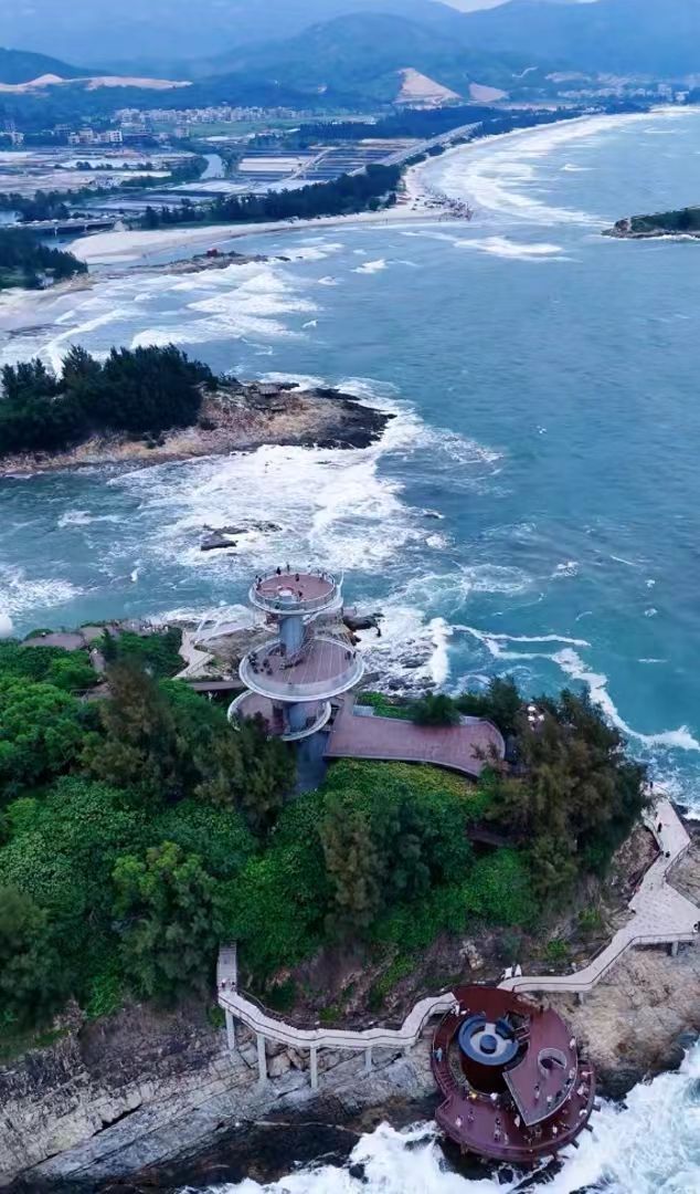 惠州雙月灣必去的沿海公路