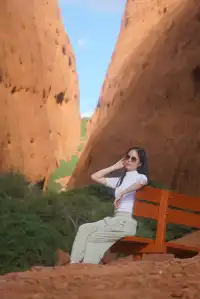 在地球的心臟看日出日落和星空