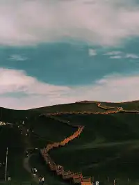 抓喜秀龍 馬牙雪山烏鞘嶺 “雪域抓喜 河畔藏鄉” 春天站在瞭望台，當太陽緩緩升起，第一縷晨