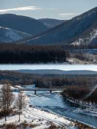 阿爾山私藏秘境！霧淞+翡翠河美到窒息
