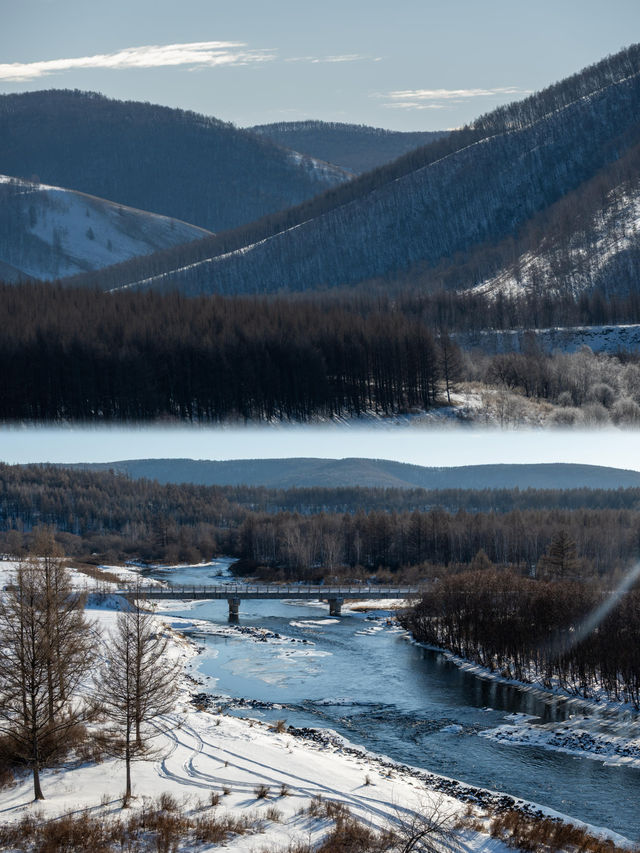 阿爾山私藏秘境！霧淞+翡翠河美到窒息